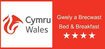 4 Star Visit Wales Grading